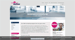 Desktop Screenshot of dorfner.com